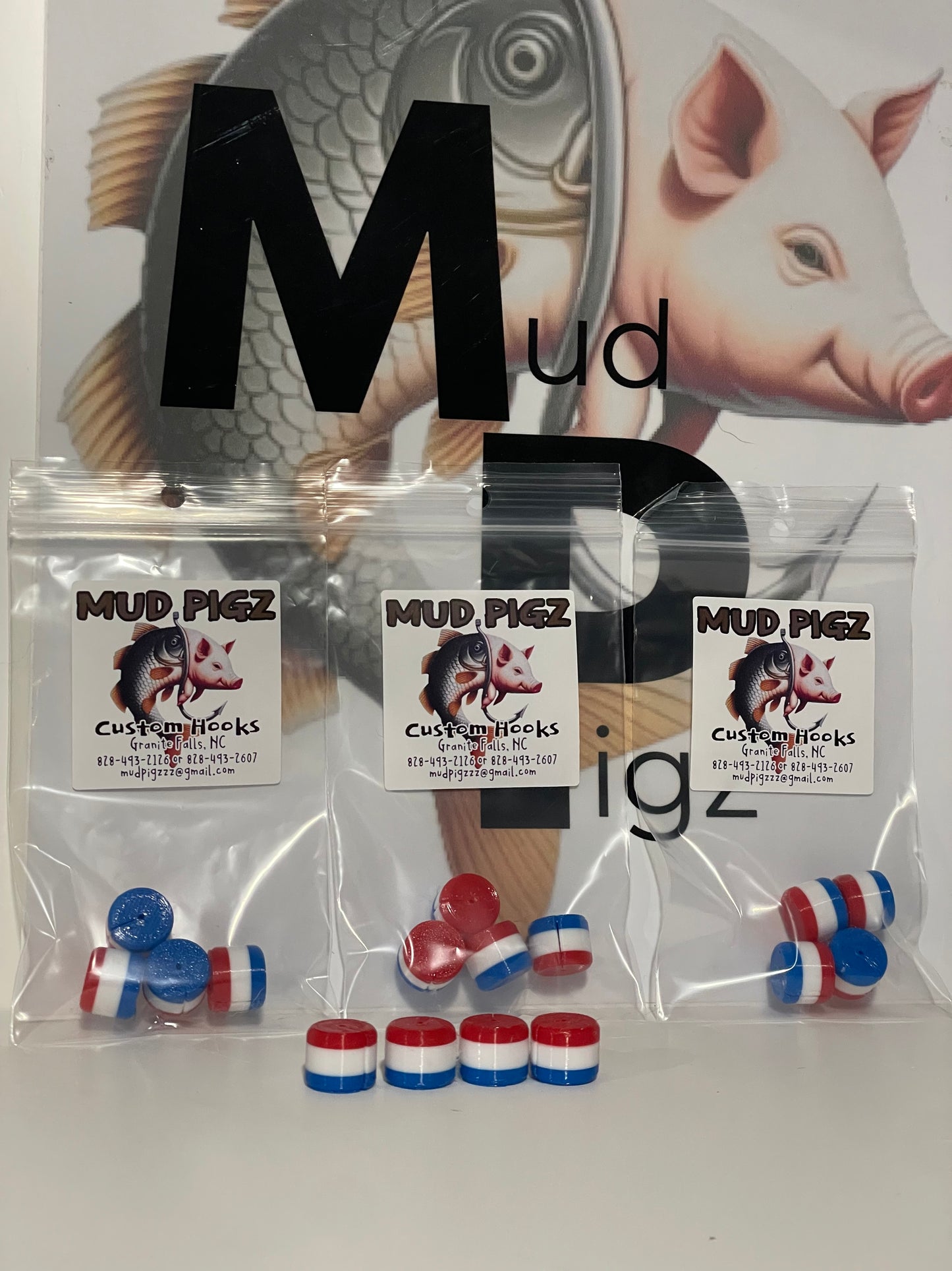 Limited Edition!!!!!  Large Red, White and Blue line markers.